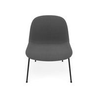 Fiber Soft Lounge Chair Muuto Remix 163 base nero antracite