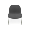 Fiber Soft Lounge Chair Muuto Remix 163 base verde polvere