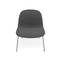 Fiber Soft Lounge Chair Muuto Remix 163 base verde polvere