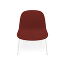 Fiber Soft Lounge Chair Muuto Remix 566 base bianco
