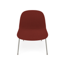 Fiber Soft Lounge Chair Muuto Remix 566 base grigio