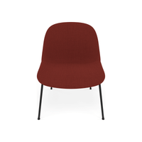 Fiber Soft Lounge Chair Muuto Remix 566 base nero antracite