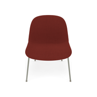 Fiber Soft Lounge Chair Muuto Remix 566 base verde polvere