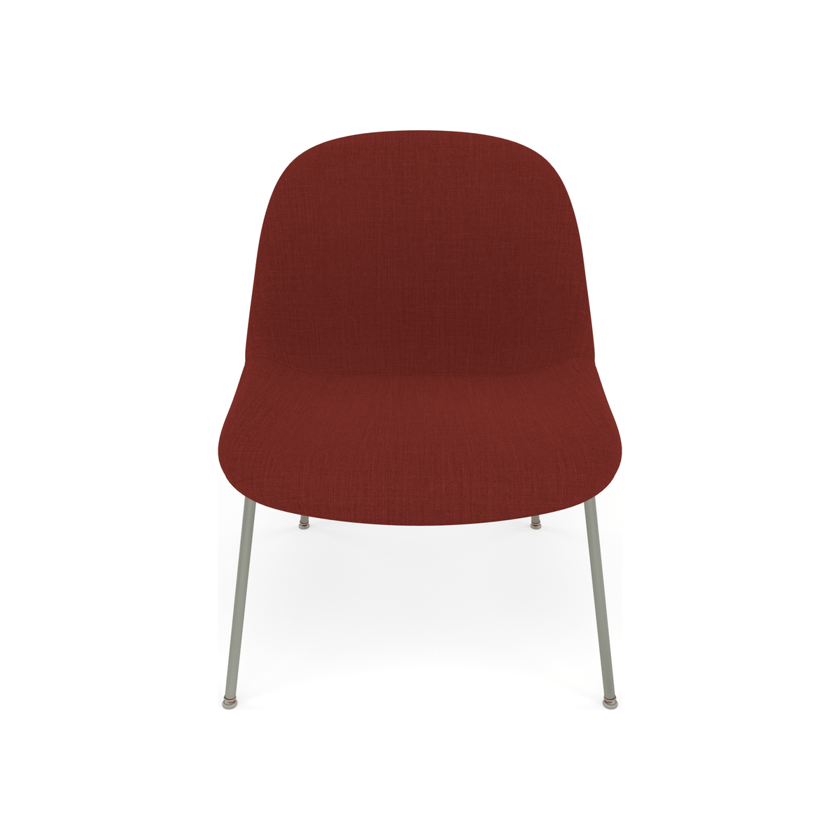 Fiber Soft Lounge Chair Muuto Remix 566 base verde polvere