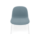 Fiber Soft Lounge Chair Muuto Remix 733 base bianco