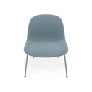 Fiber Soft Lounge Chair Muuto Remix 733 base grigio