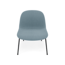 Fiber Soft Lounge Chair Muuto Remix 733 base nero antracite