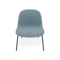 Fiber Soft Lounge Chair Muuto Remix 733 base nero antracite
