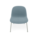 Fiber Soft Lounge Chair Muuto Remix 733 base verde polvere