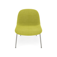 Fiber Soft Lounge Chair Muuto Remix 912 base grigio