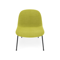 Fiber Soft Lounge Chair Muuto Remix 912 base nero antracite