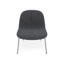 Fiber Soft Lounge Chair Muuto Re-wool 198 base grigio