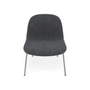 Fiber Soft Lounge Chair Muuto Re-wool 198 base verde polvere