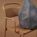 Linear Steel Armchair