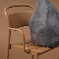 Linear Steel Armchair