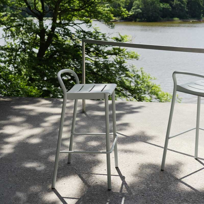 Linear Steel - sgabello