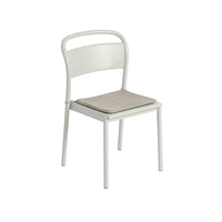 Linear Steel Chair - cuscino