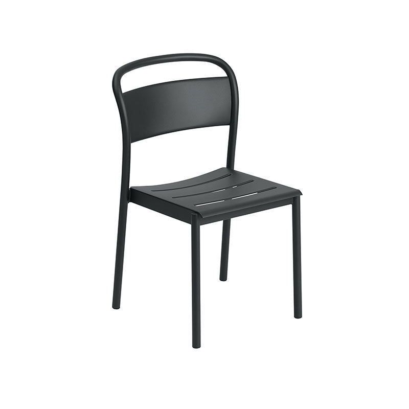 Linear Steel Side Chair