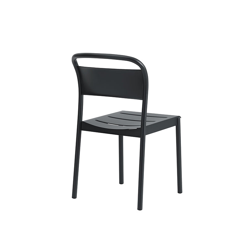 Linear Steel Side Chair