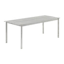 Linear Steel Table