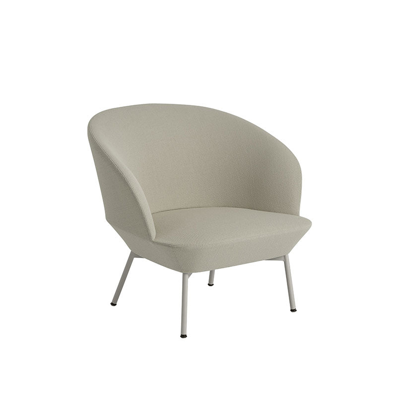 Oslo Lounge Chair - base tubolare
