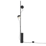 Post floor lamp