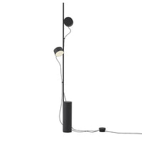Post floor lamp