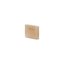 Ridge Vase H 16,5 cm vetro smerigliato arancione chiaro