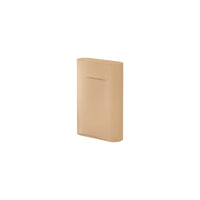 Ridge Vase H 35 cm vetro smerigliato arancione chiaro