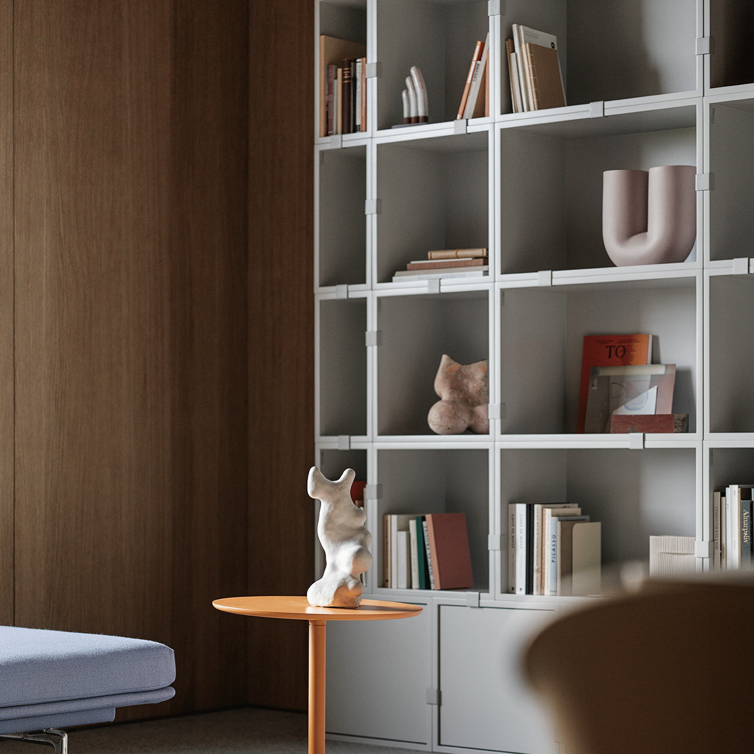 Stacked Storage System Bookcase Conf. 1