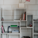 Stacked Storage System Bookcase Conf. 3