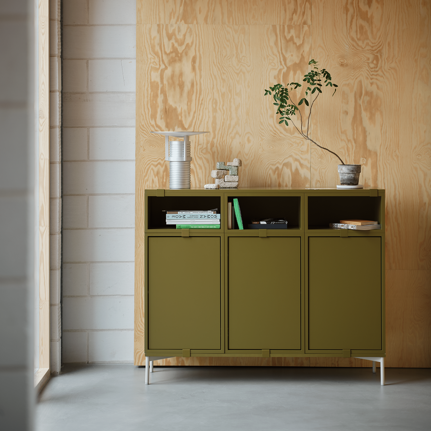 Stacked Storage System Sideboard Conf. 5