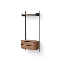 New Works Wardrobe Shelf Cabinet w. Drawers