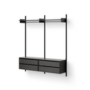 New Works Wardrobe Shelf Cabinet w. Drawers