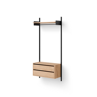 New Works Wardrobe Shelf Cabinet w. Drawers