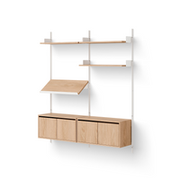 New Works Living Shelf Cabinets Low w. Doors