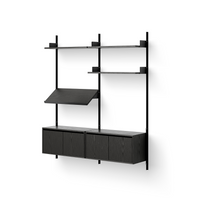New Works Living Shelf Cabinets Low w. Doors