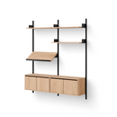 New Works Living Shelf Cabinets Low w. Doors