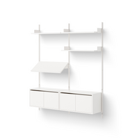 New Works Living Shelf Cabinets Low w. Doors