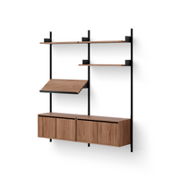 New Works Living Shelf Cabinets Low w. Doors