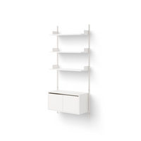 New Works Wall Shelf 1900 Cabinet Low w. Doors