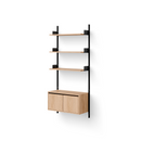 New Works Wall Shelf 1900 Cabinet Low w. Doors