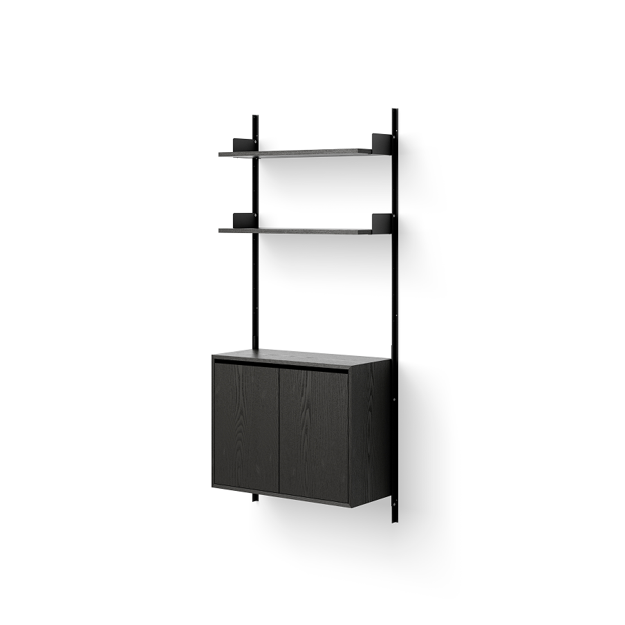 New Works Wall Shelf 1900 Cabinet Tall w. Doors
