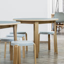 Slice Table Linoleum - Round