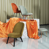 Ace Lounge Chair Rovere nero