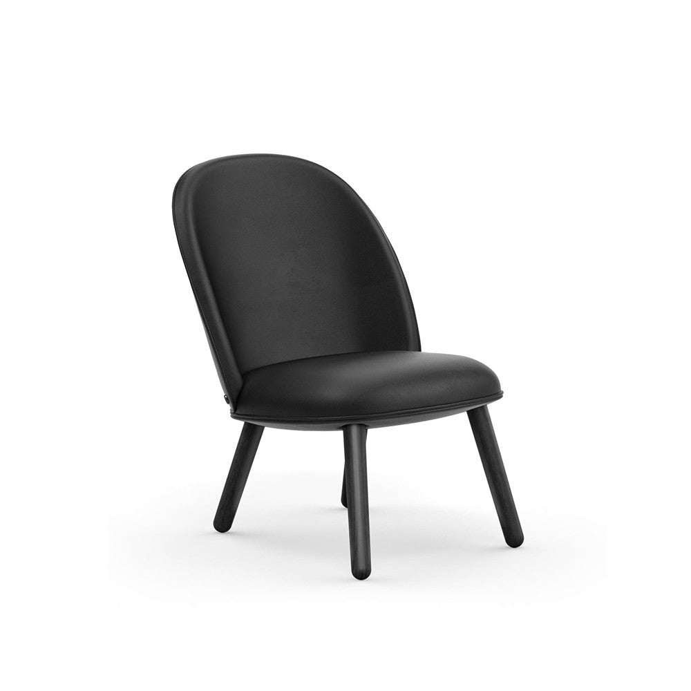 Ace Lounge Chair Rovere nero