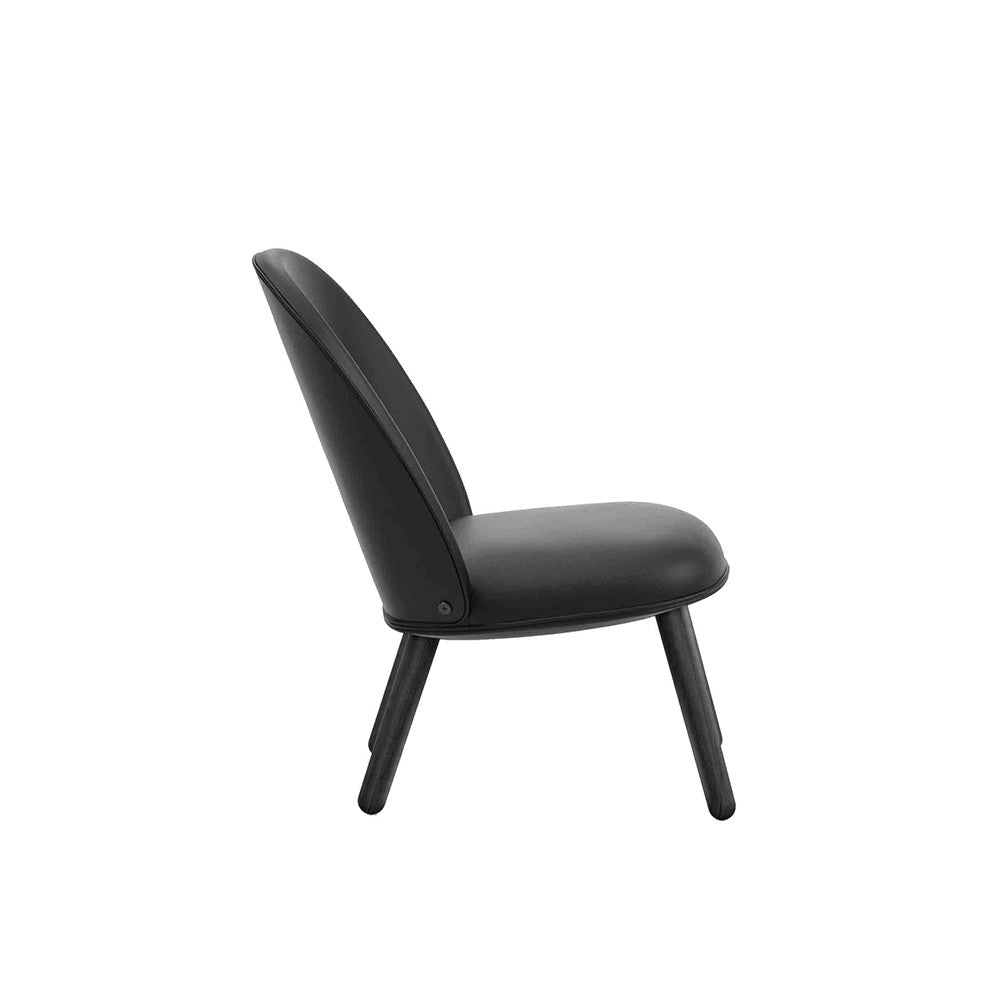 Ace Lounge Chair Rovere nero