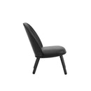 Ace Lounge Chair Rovere nero