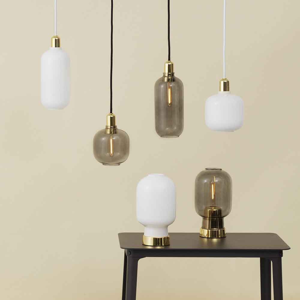 Amp Table Lamp Brass