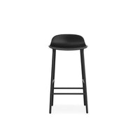 Form barstool H 65 - Acciaio